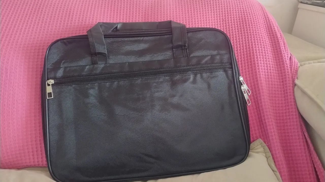 Bolsa Pasta Masculina para Notebook com grande capacidade - Foto 3