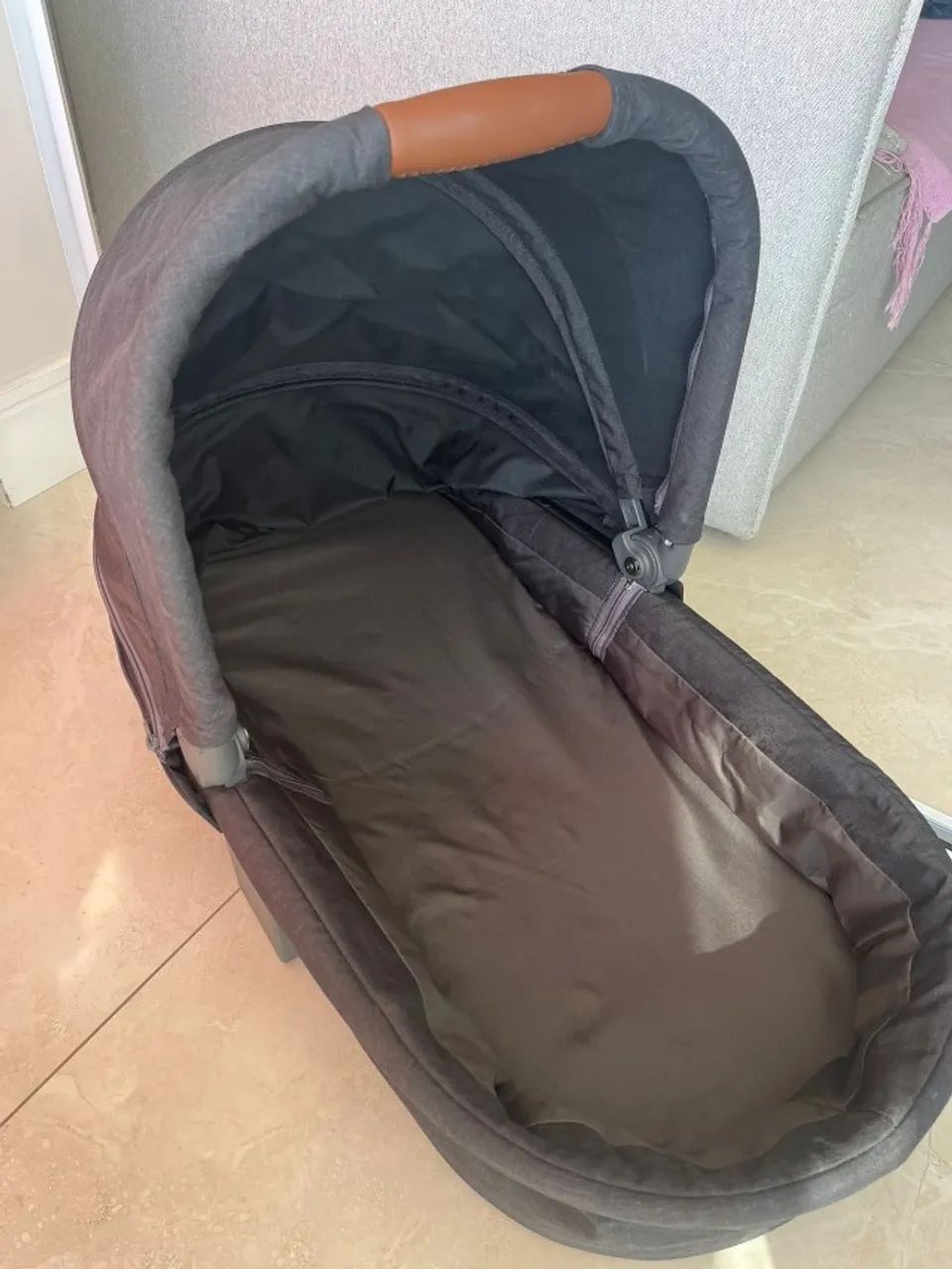 Ótimo estado! Carrinho (COMO 4) + Moisés | ABC Design - Foto 3