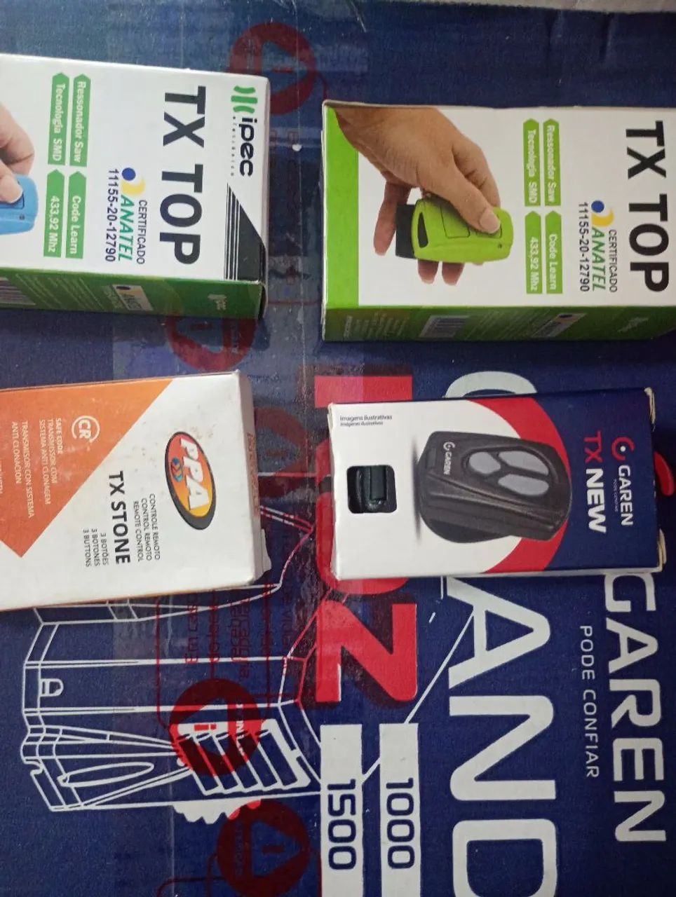 Controles Remotos para Portão Eletrônico - Diversas Marcas