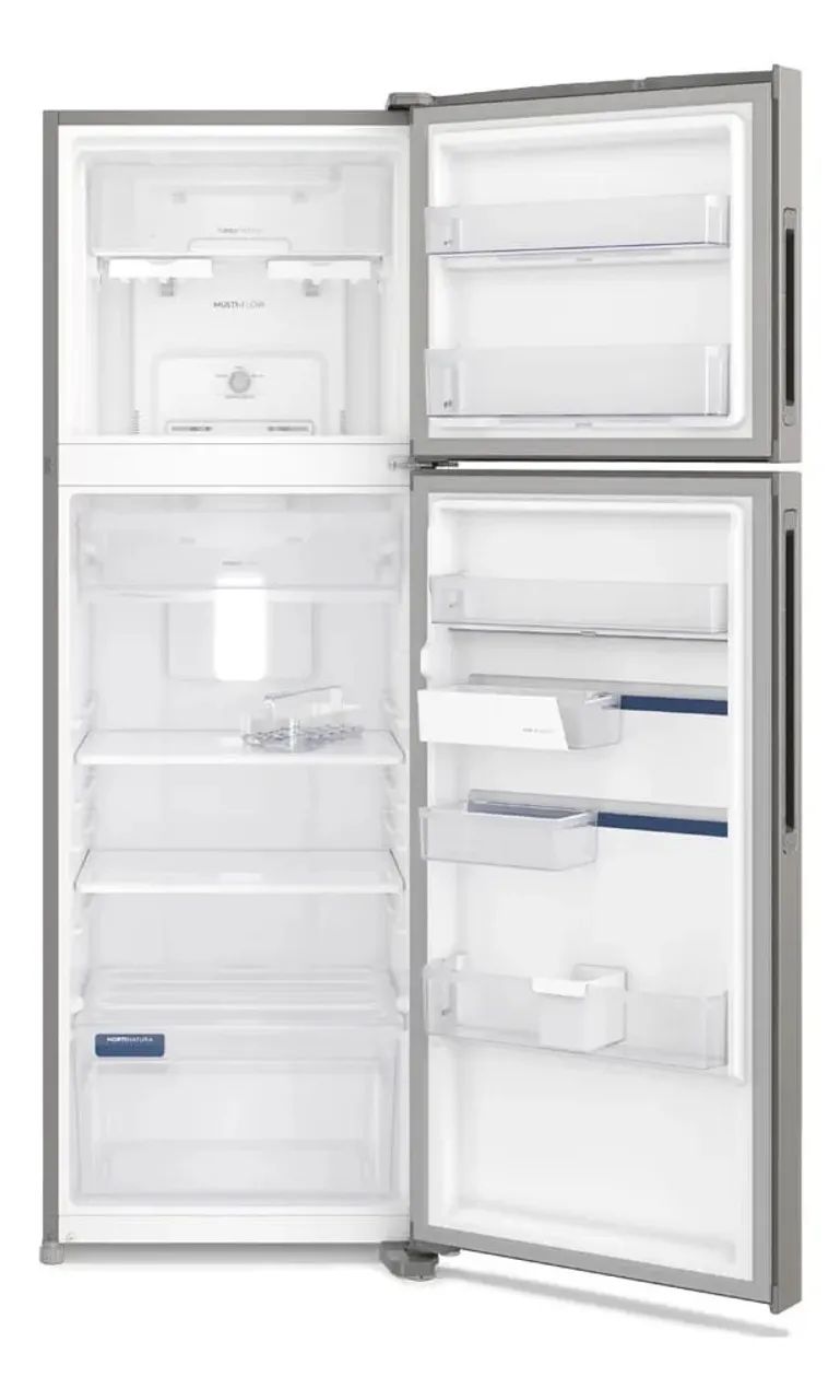 Geladeira Electrolux 390 Litros INVERTER Frost Free 2 Portas - Inox - Foto 2