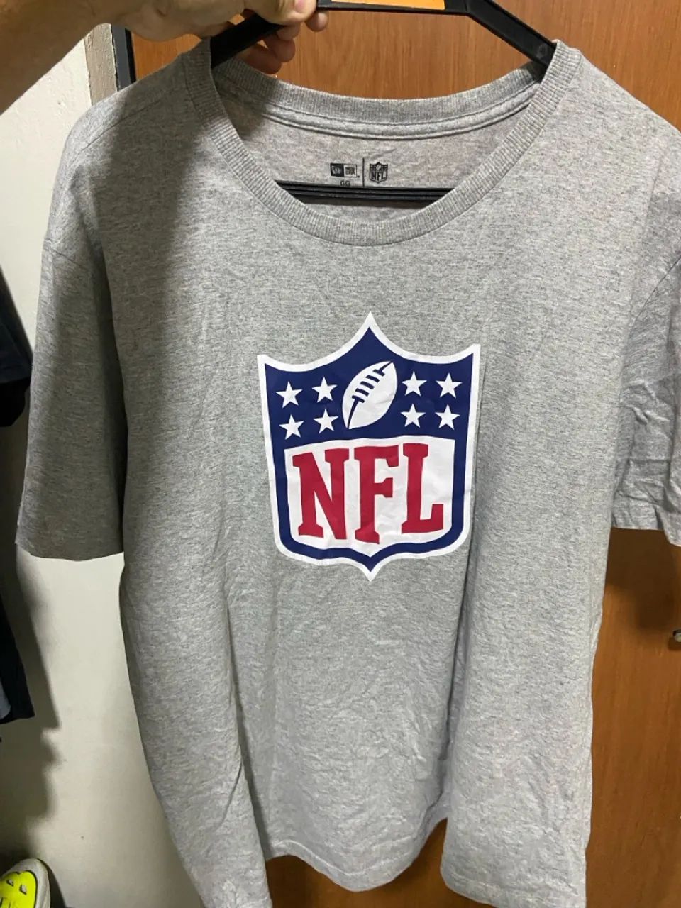 Camiseta NFL Cinza NEW ERA ORIGINAL 