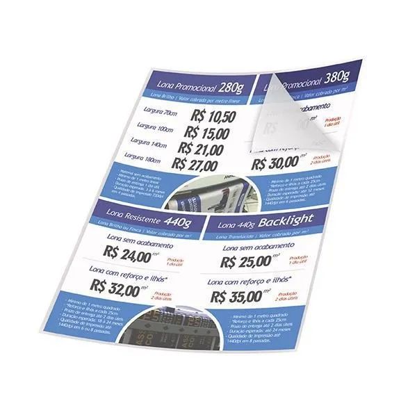 cardápio personalizado + plastificação tamanho A4 frente e verso  - Foto 5