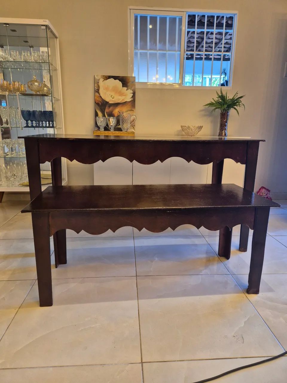 Conjunto Mesa decorativa