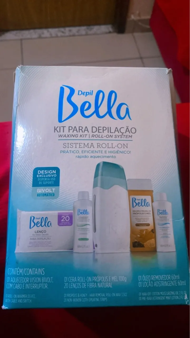Kit Depilação Roll-on Bella