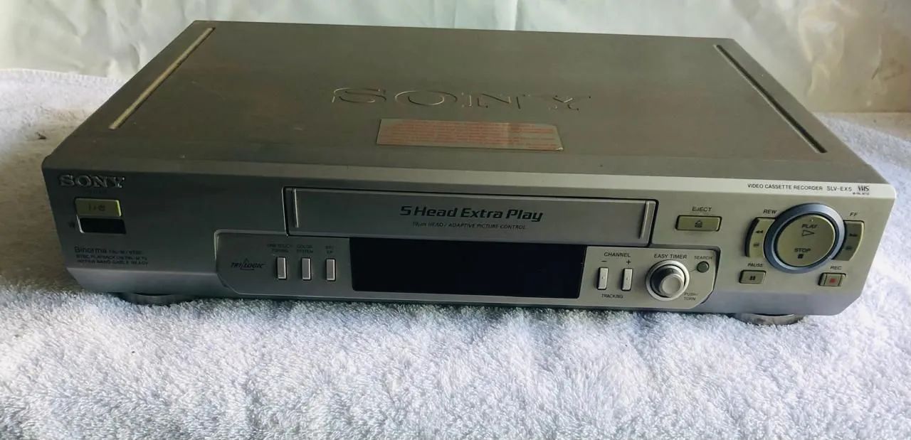 Videocassete Sony SLV-EX5 VHS 5 Head Extra Play