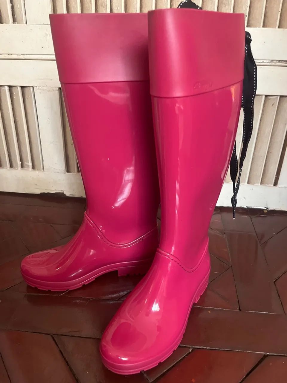 Botas de Chuva Rosa - Estilo e Proteção!