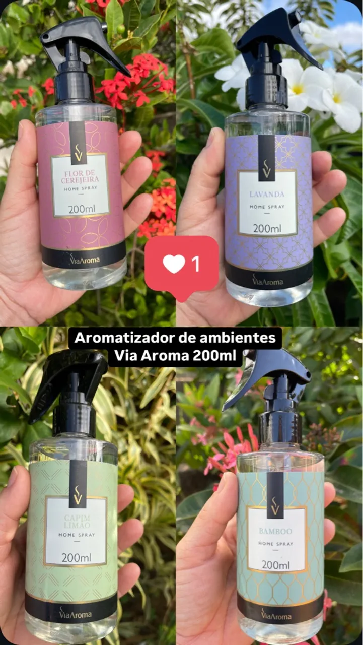 Aromatizador de Ambiente Via Aroma 200ml -