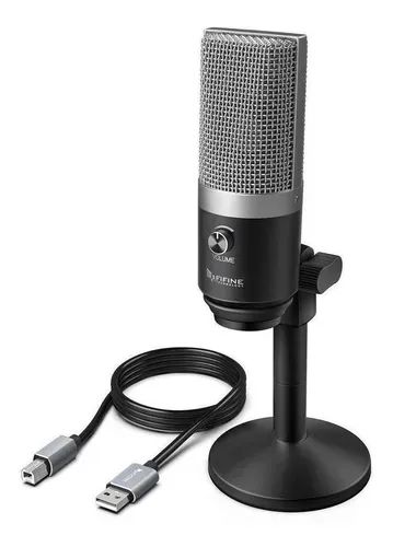 Microfone Fifine K670 Condensador Cardioide cor silver - Excelente Custo Beneficio - Foto 2