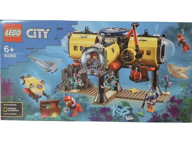 Lego City 60265 - Base De Exploração Do Oceano