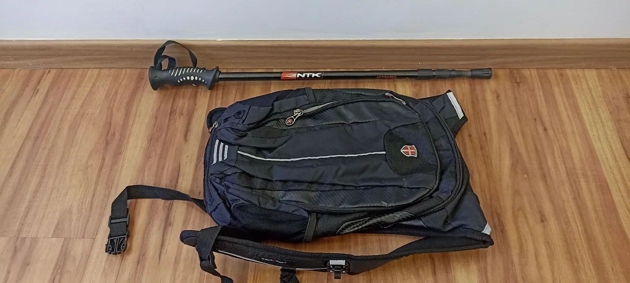 Bastão de trilha + Mochila de Hidratação64299593230721121