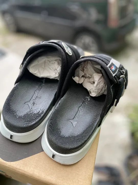 Chinelo Slide Rider NBA Brooklyn Nets R Next II  - Foto 4