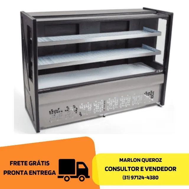 Balcão Refrigerado Polar 2 Metros 2 Placas