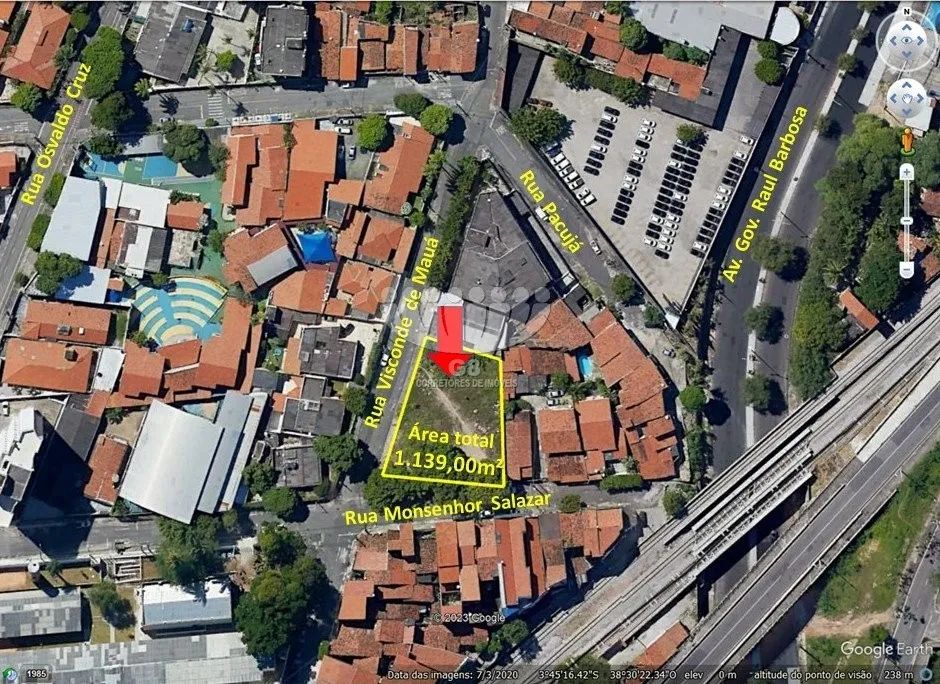 Terreno na Rua Visconde de Mauá com 1.139,00m²