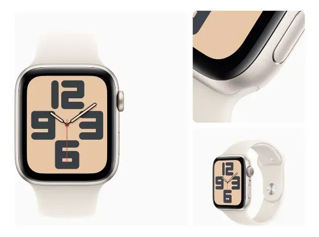 Apple Watch Se 2a Geração 44mm starlight, Original Novo Garantia Apple - Foto 3