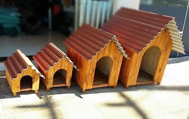 Casinha de Cachorro em madeira