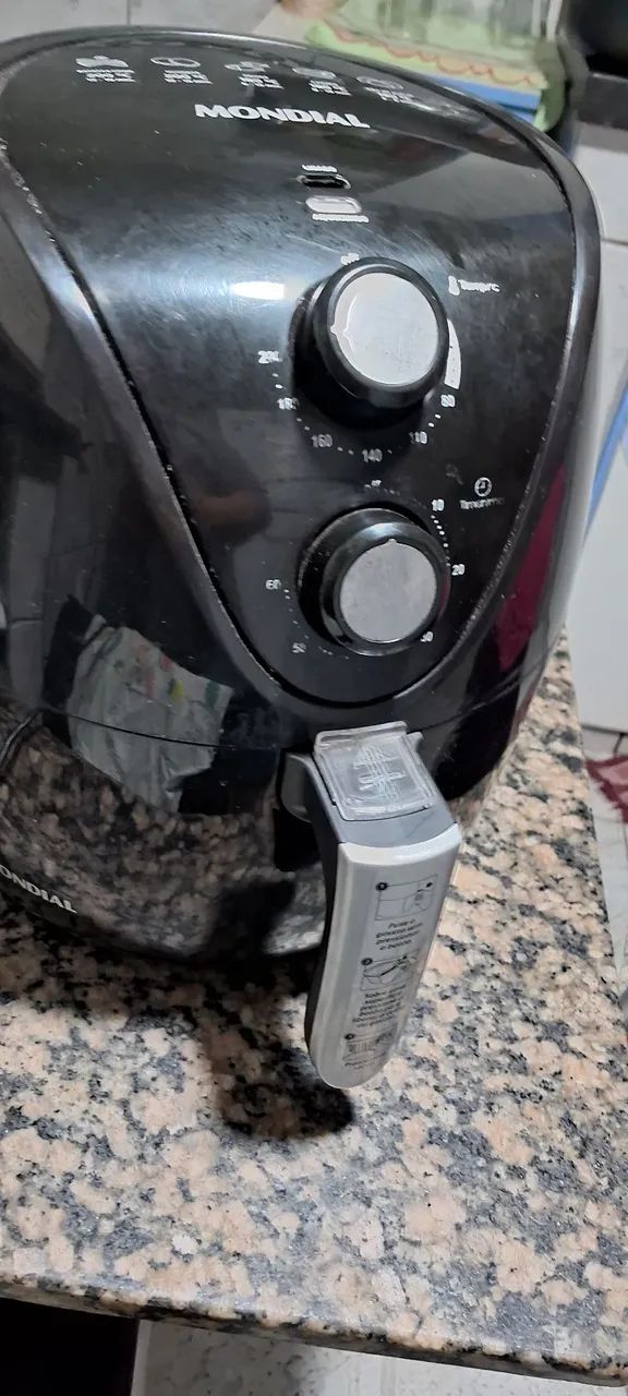 Fritadeira Elétrica AirFryer Mondial New Pratic 3,5 litros - Foto 3