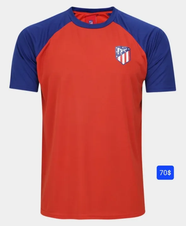Camisa Dri-fit do Atlético de Madrid licenciado oficial GG