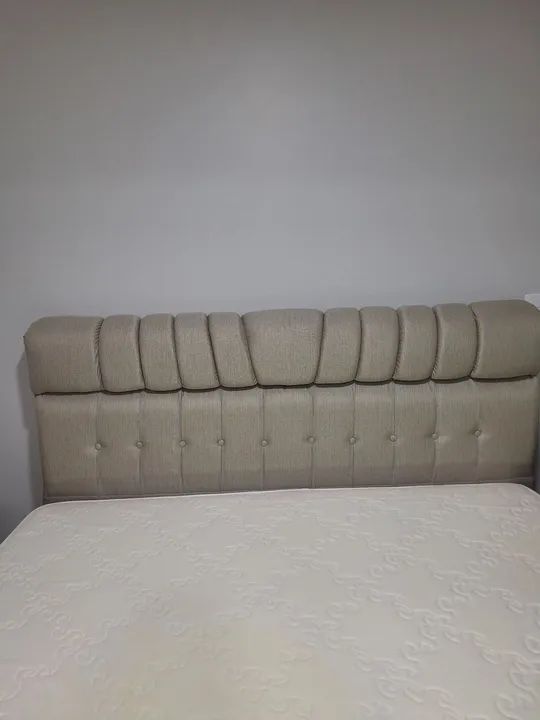 Cama Box Casal king com Cabeceira - Foto 2