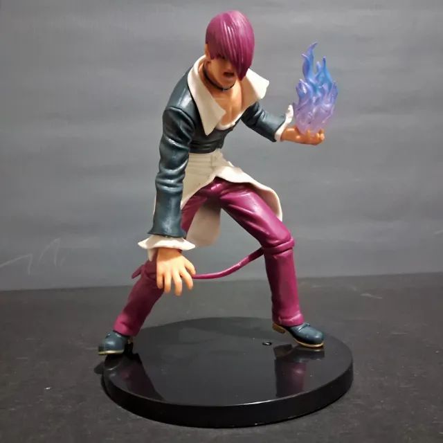 Escultura em PVC Iori Yagami KOF 98 18 cm + Base | Modelo Exclusivo SNK - Foto 2