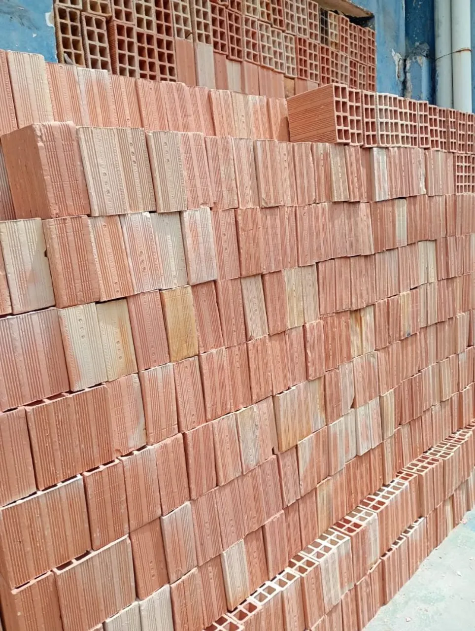 Tijolos para construção padrao