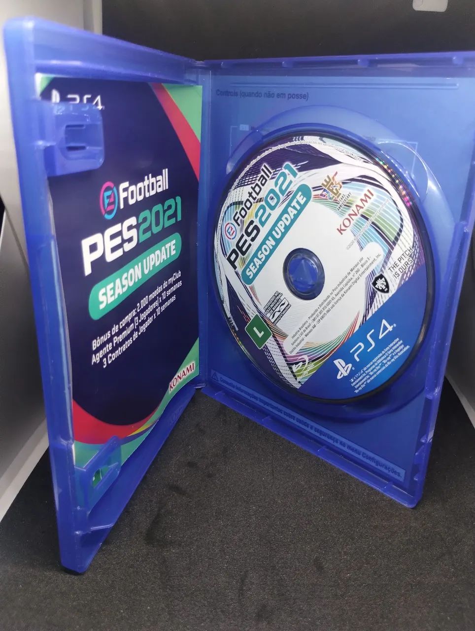 Jogo de Futebol PES 2021 - PS4  - Foto 2