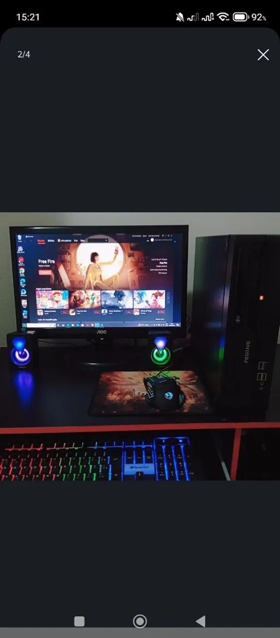 Computador game aceito cartão 64330130021634121