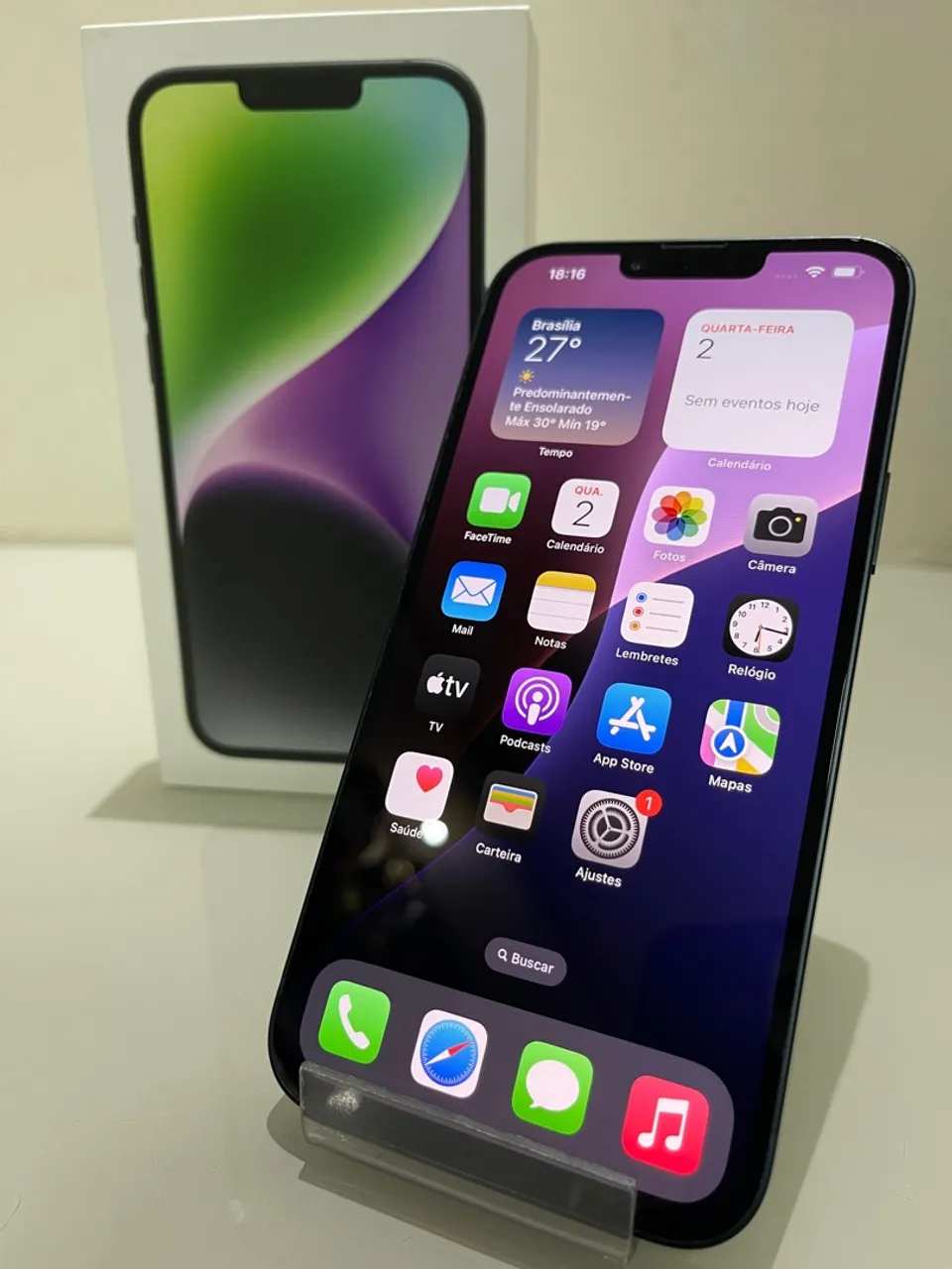 IPhone 14 PLUS 256GB ANATEL IMPECÁVEL