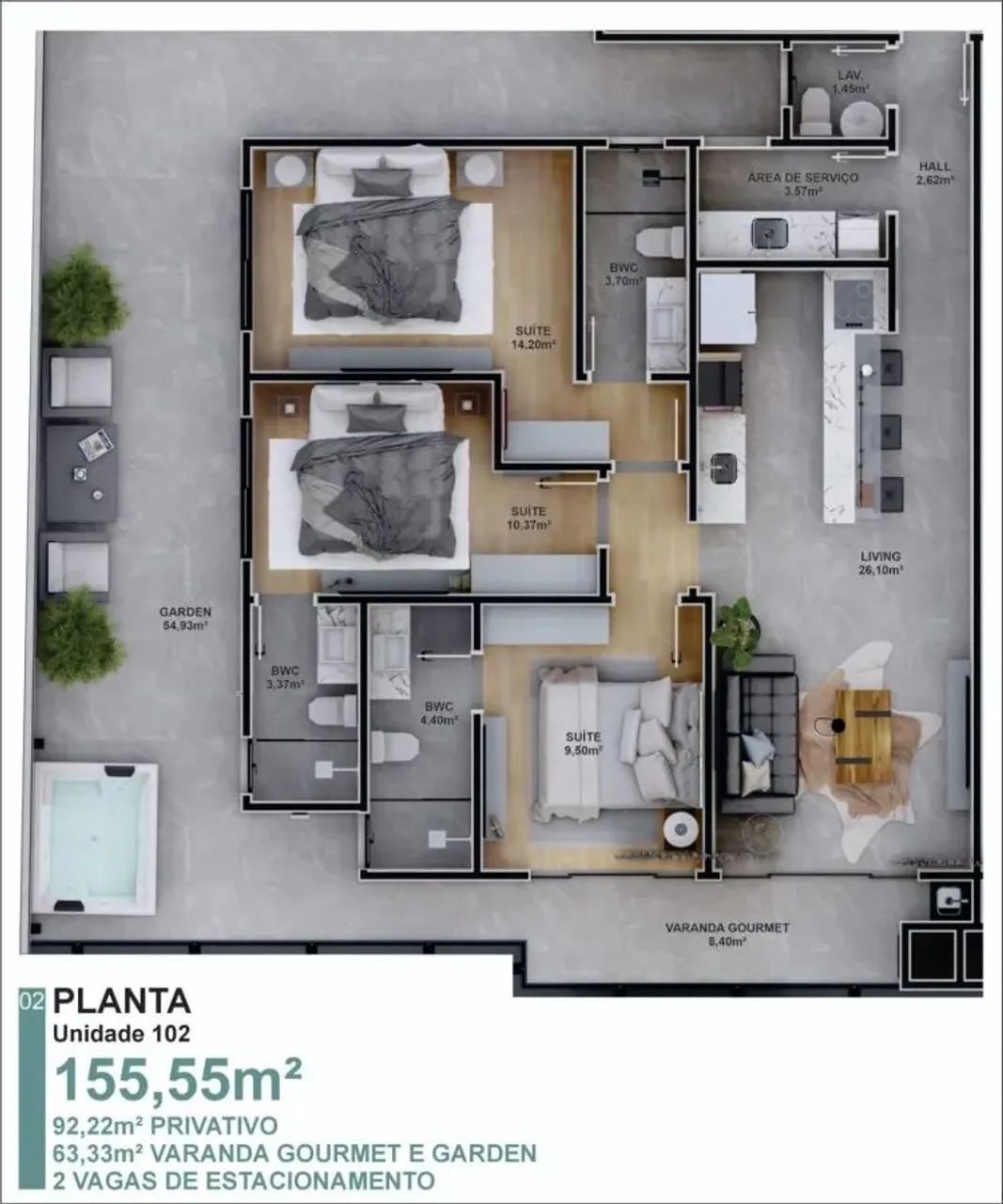 Apartamento para Venda em Balneário Piçarras, Itacolomi, 3 dormitórios, 1 suíte, 2 banheir - Foto 3