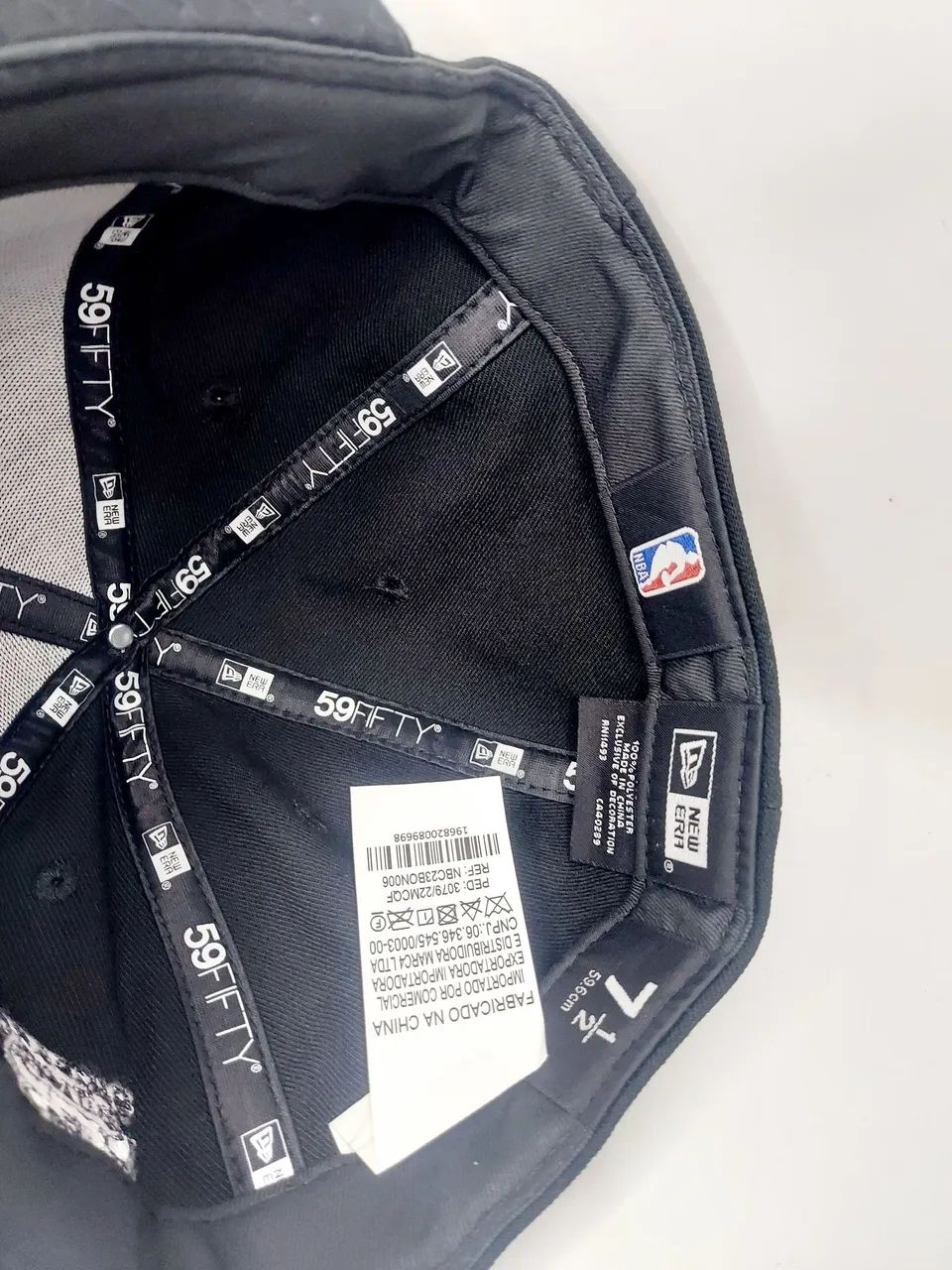 Boné Chicago Bulls preto - New era - 59fifty - Nba - Foto 5