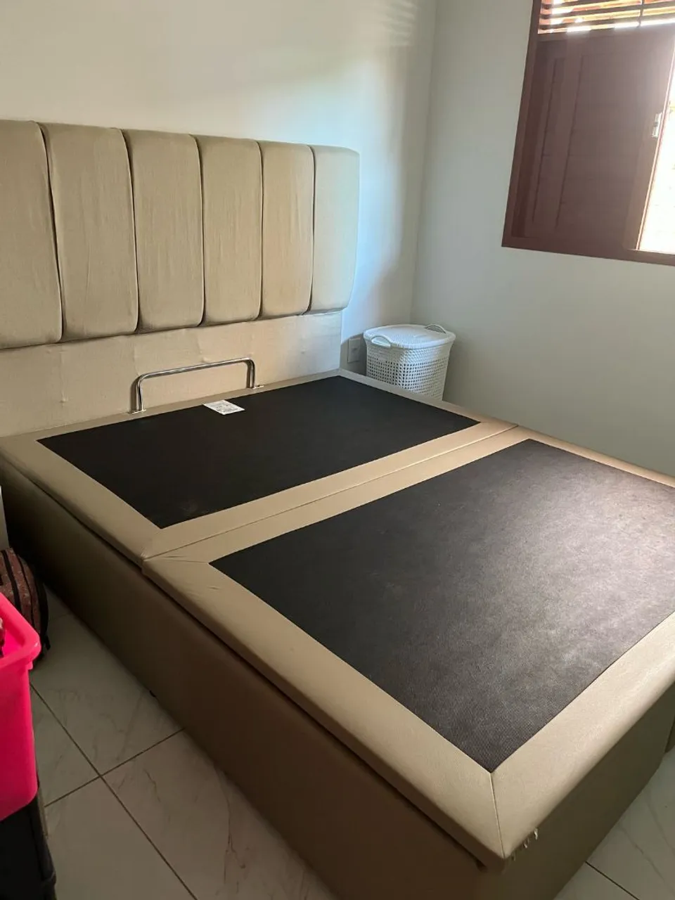 VENDO BASE BAU ORTOBOM QUEEN SIZE