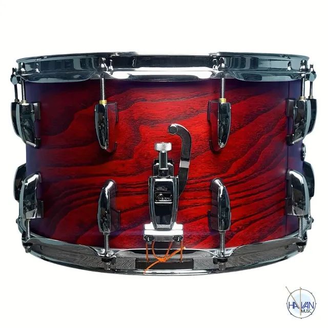 Caixa Pearl Session Studio Select Scarlet Ash 14" x 8" - Nova, Envio - Foto 2