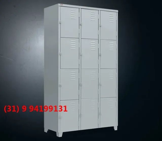 Roupeiro Escaninho para Funcionários 12 Portas Novo Frete Gratis - Foto 2