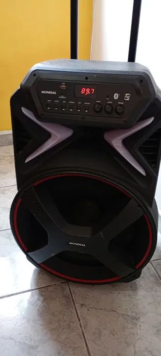 Caixa de Som Bluetooth Mondial