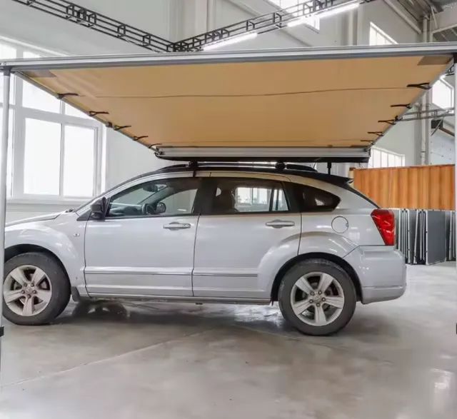 Toldo Automotivo 2x2,5m Cor Militar - Foto 2