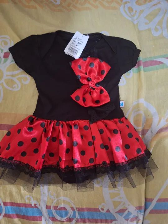 Fantasia para bebê tamanho P