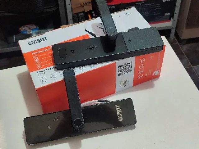 Fechadura Digital Haiz Touch com Biometria, Teclado Numérico e Smart Key Pro HZ-D3 à pront - Foto 3