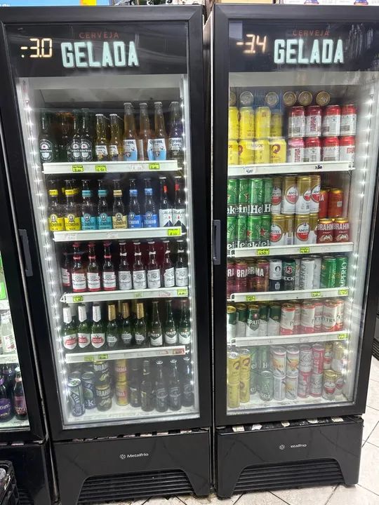 Refrigerador Expositor MetalFrio  de Bebidas -  1 Porta - Ideal para seu Negócio!
