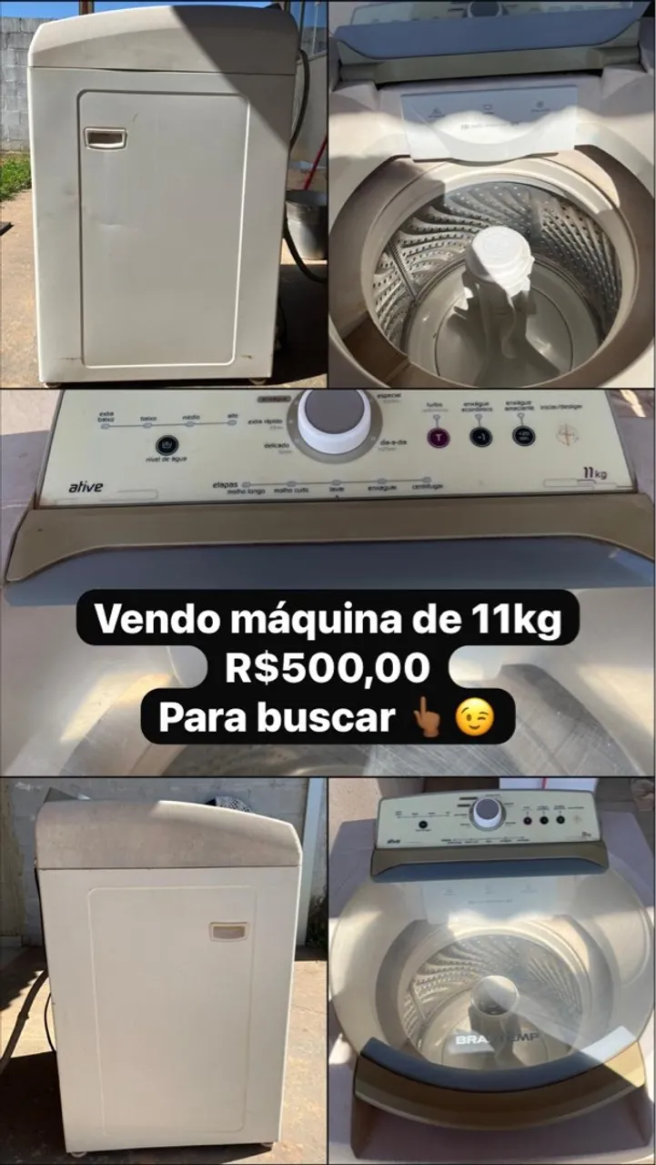 Vendo Máquina de Lavar