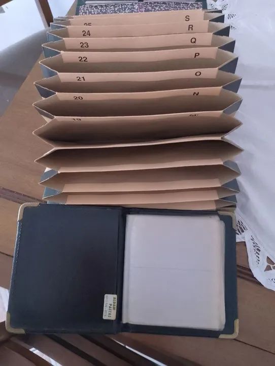 Caixa de papelão para guardar objetos, organizador de documentos e porta cartão - Foto 2