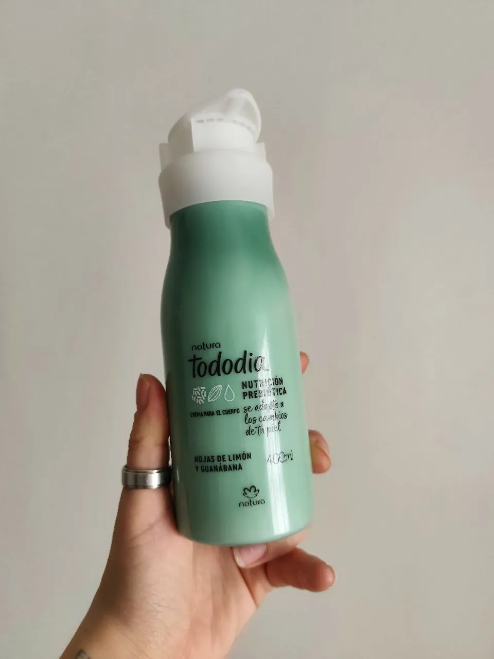 Creme Corporal Tododia Folhas de Limão e Guanábana Natura 400ml