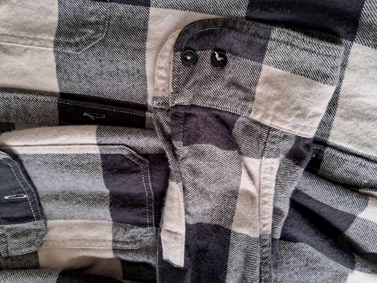Camisa Flanela européia Cropp surf skate - Foto 3