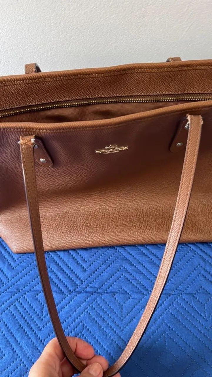 Bolsa Coach caramelo - Foto 5