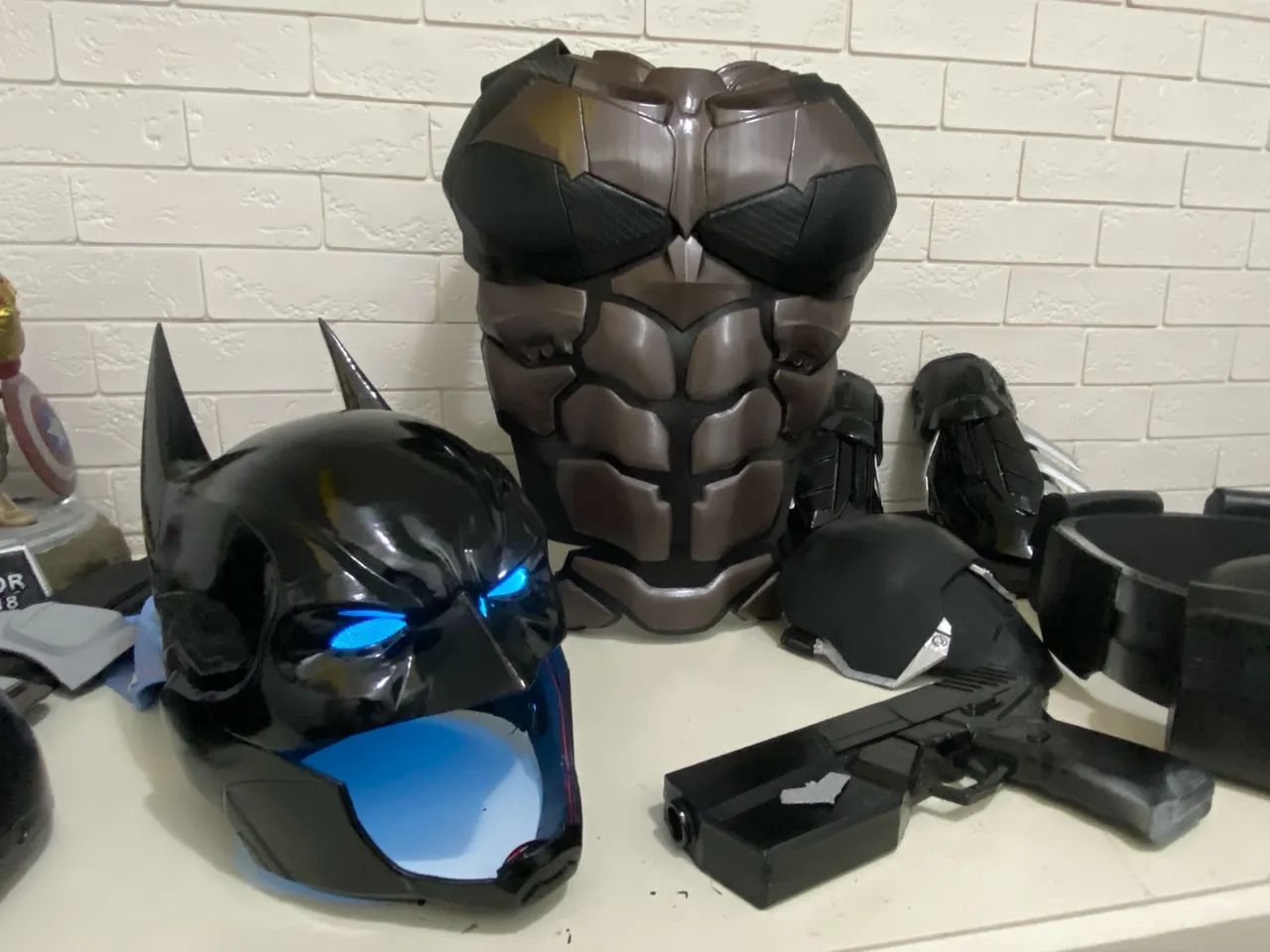 Fantasia Batman réplica - Colecionadores e Cosplay - Foto 2