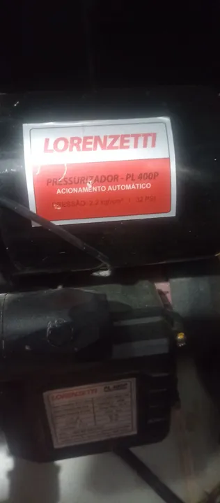 Pressurizador Lorenzetti PL 400P