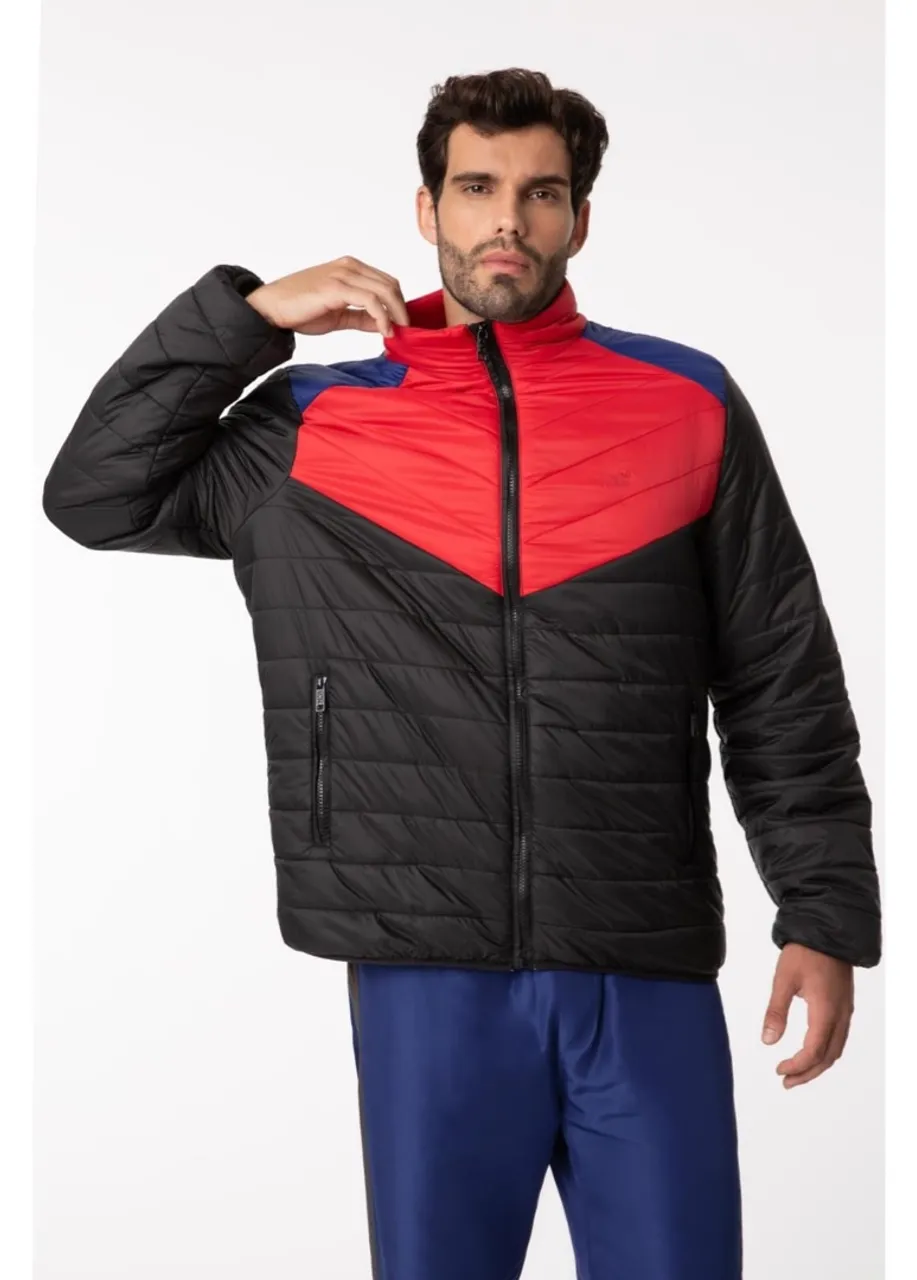 Jaqueta Masculina Color Block - Conforto e Estilo