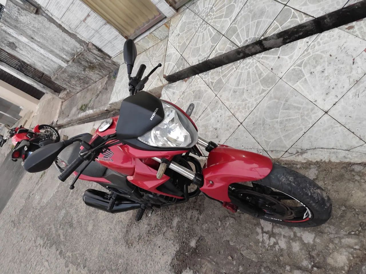 CB300R ANO 2013 VERMELHA IMPECAVEL TODA REVISADA - Foto 3