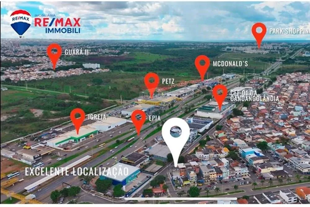 LOTE COMERCIAL DE 120m² NA QOF DA CANDANGOLÂNDIA ACEITA FINANCIAMENTO