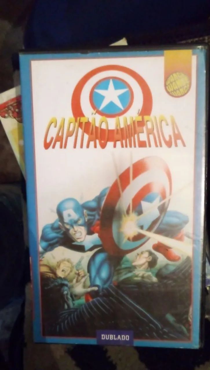 VHS Vídeo Cassete Capitão América Dublado - Foto 2