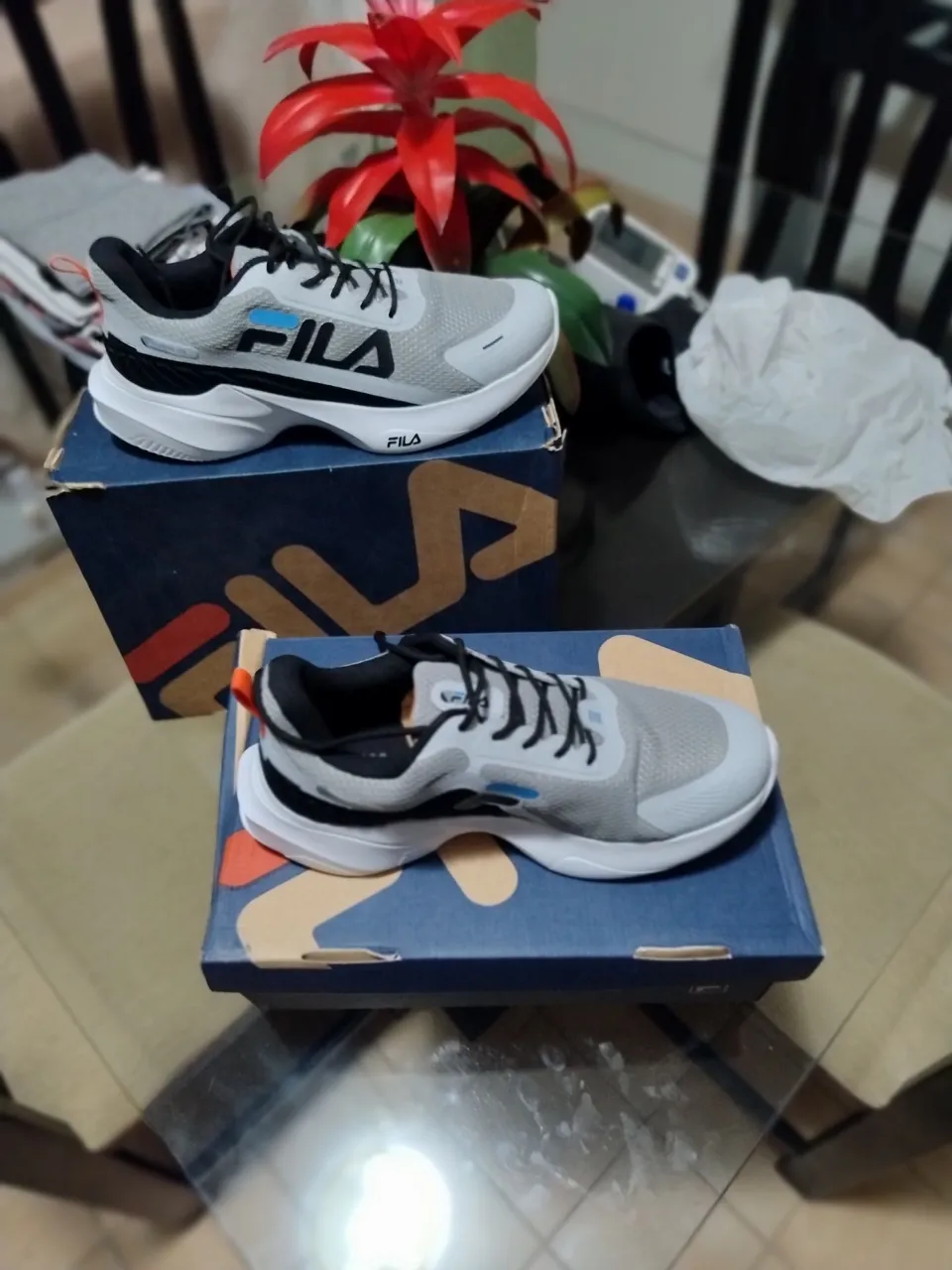 PRA VENDER LOGO-Tênis Fila Masculino - Novo-Original