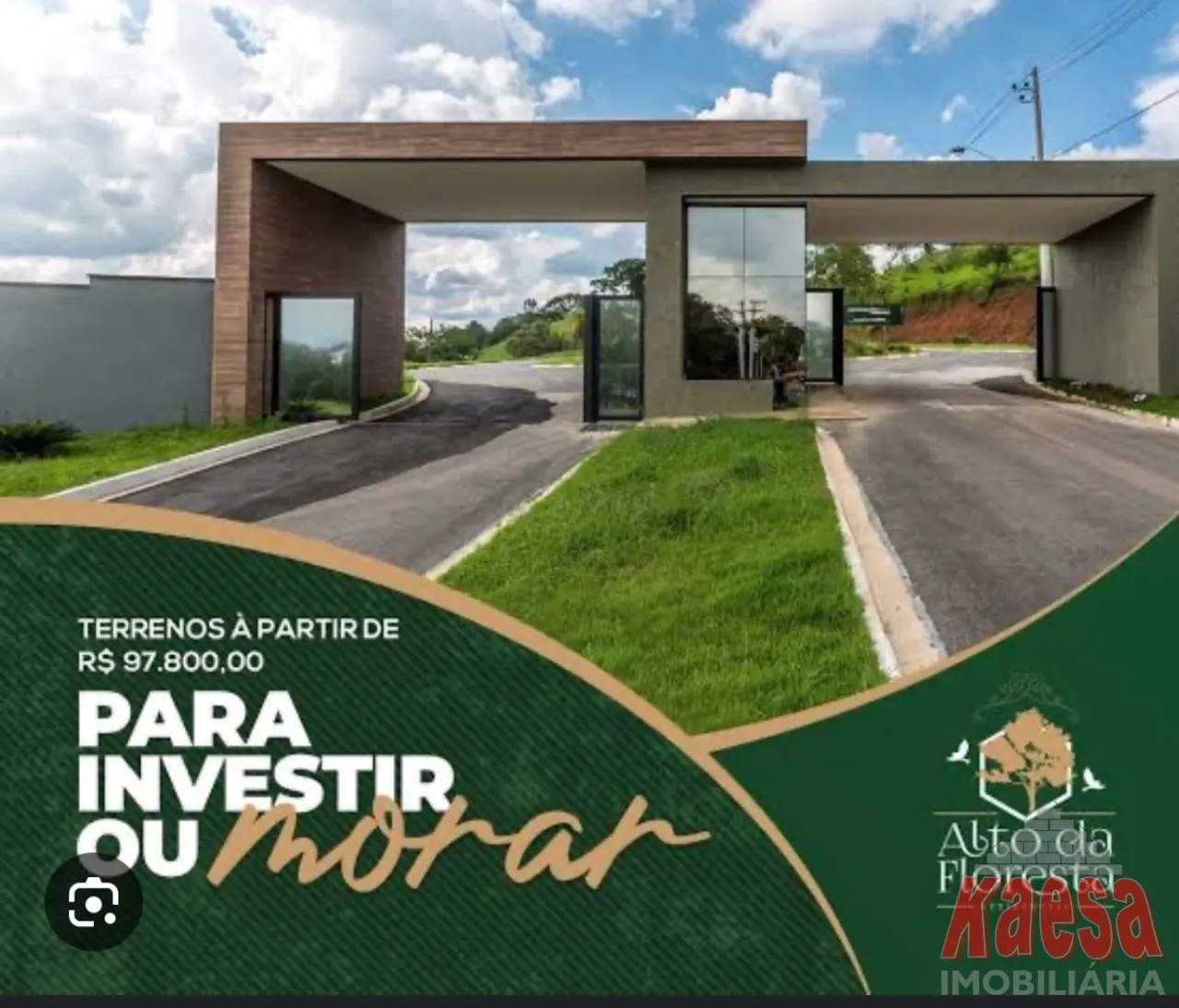 Lote à venda - Residencial Alto da Floresta - Guaxinduva - Bom Jesus dos Perdões/SP